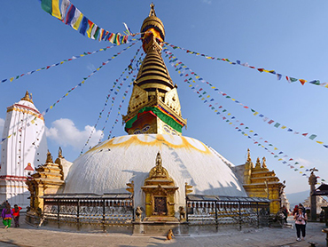 四眼天神廟(Swayambhunath Temple)